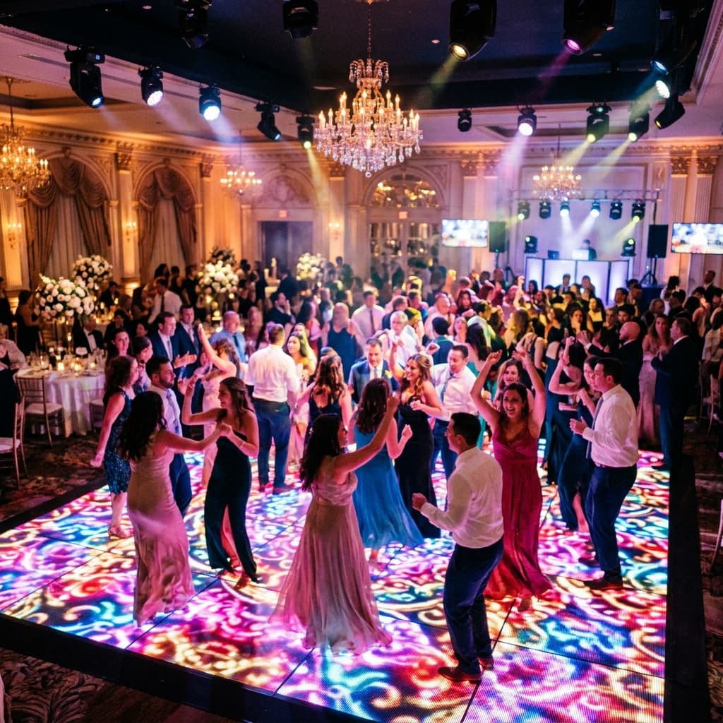 Tipos de pistas de baile para eventos: ¿Cuál va mejor con tu estilo?