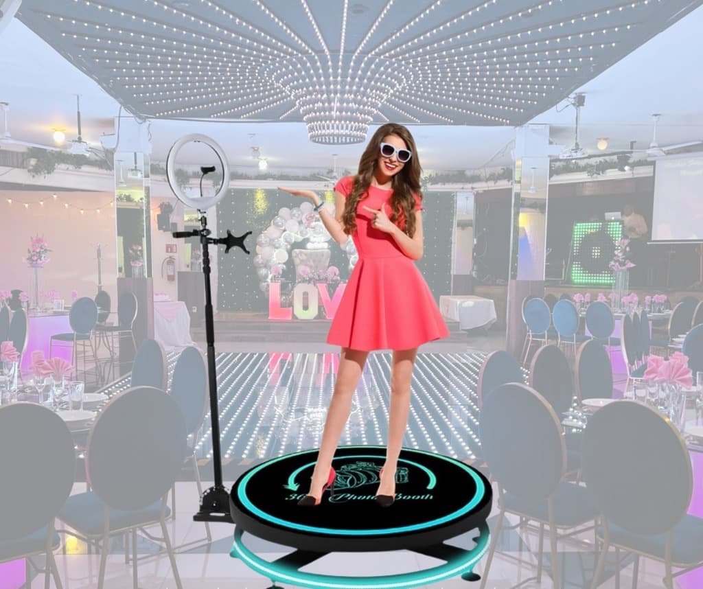 Cabina 360°: La experiencia interactiva más viral para bodas y XV años