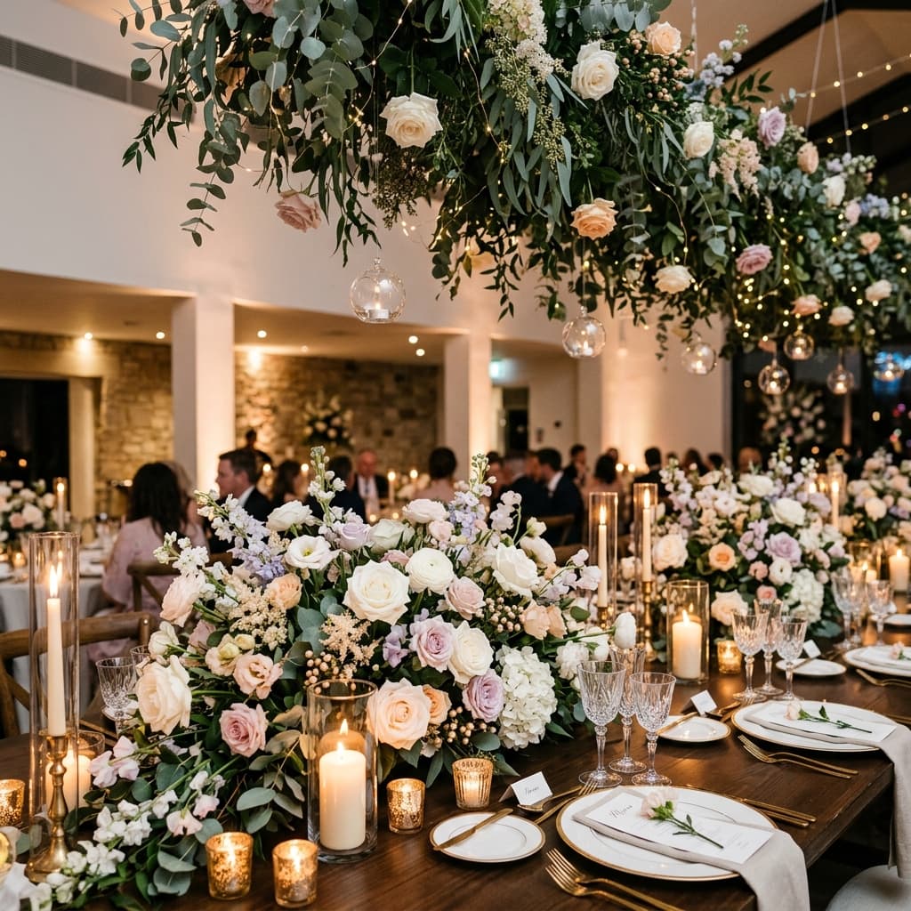 Tendencias de decoración floral boutique para este año
